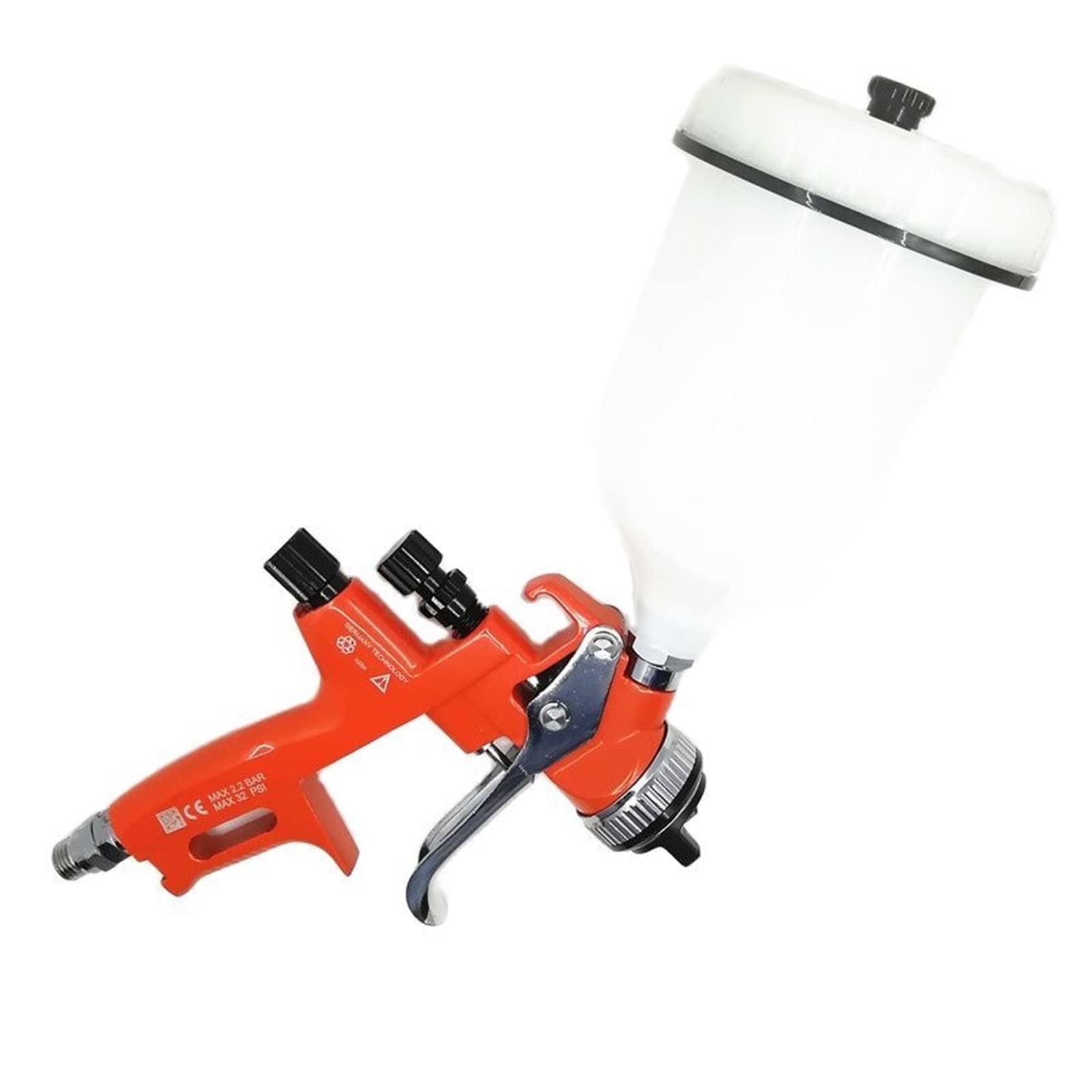 Pistolety Natryskowe Gravity Air Paint Spray Gun 1.3mm Dysza Samochodowa Farba W Sprayu Pistolet Opryskiwacz Narzędzie Airbrush,Odporny na korozję