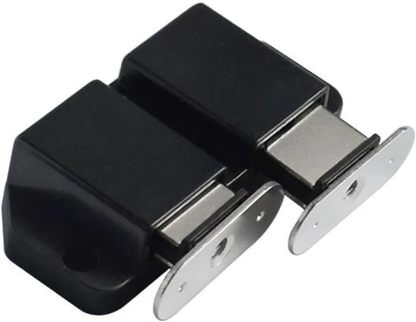 Cabinet Magnetic Push Latch, Magnetic Cabinet Catches to Open Magnet Latch Door Closers for Wardrobe Cupboard Kitchen Furniture Stopp(Single)