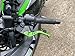 RIDE IT FOREVER Short Brake Clutch Levers for Ninja 250R 08-12, NINJA300R abs 13-18,Ninja 400 18-22,Z300 15-18,Z250/SL 16-17,Z125 pro 17-20,KLX125/D-TRACKER125 10-16,KLX250/D-TRACKER 08-16-Green