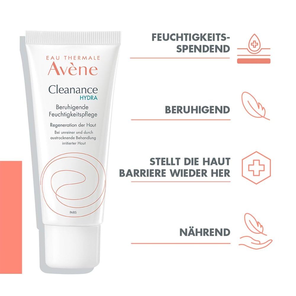 Avène Cleanance Hydra beruhigende Feuchtigkeitspflege, 40 ml Kremowa