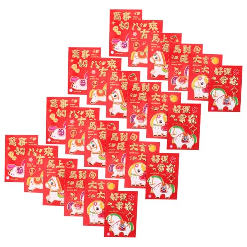 Hong Bao enveloppes chinoises rouges pour vos réunions de famille et vœux