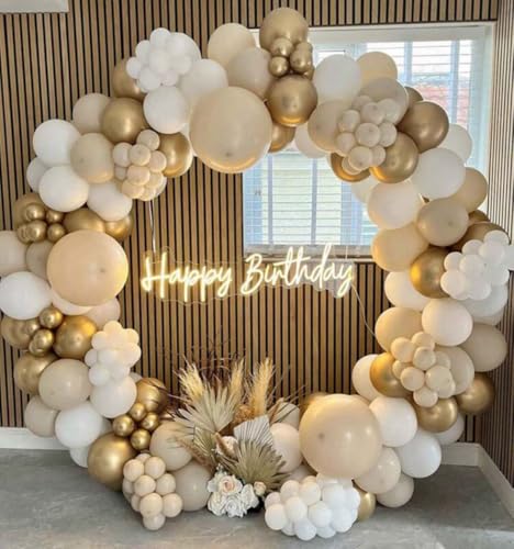 VILMA STORE | Kit 125 Piezas arco globos bautizo niño, decoración 18 cumpleaños chica - Globos Baby Shower. Decoración bautizo niña. Photocall 18 cumpleaños. Baby Shower niña. Bodas aniversario.