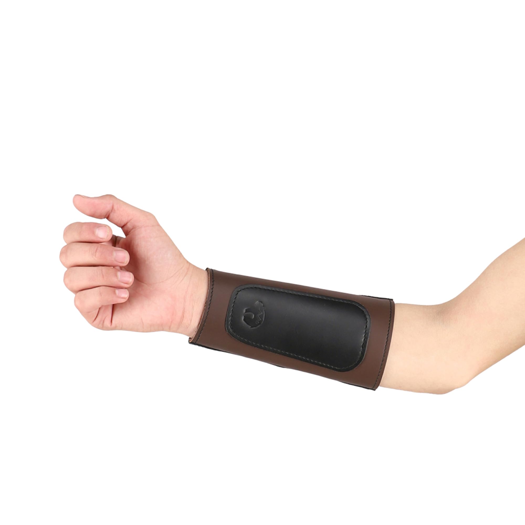 BEARPAW PRODUCTS Protège-bras pour tir à l'arc - Protection avant-bras - En cuir - Accessoire de sport d'arc - Pour adultes et enfants - Pour le tir et la chasse