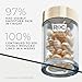 RoC Retinol Correxion Anti-Aging Wrinkle Night Serum, Retinol Serum for Face, Daily Treatment for Fine Lines, Post Acne Scars, 30 Capsules, Unscented, 0.35 Fl Oz