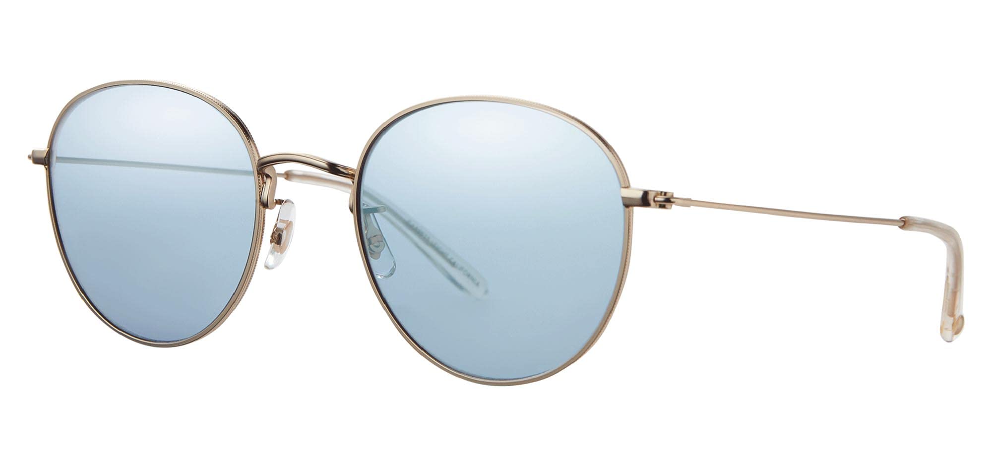 Garrett LeightPALOMA M SUN unisex Sunglasses MATTE GOLD PROSECCO/LAYERED BLUE 51/140/22