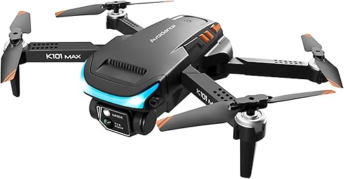 Avión dron plegable ultraligero, cardán de 3 ejes con cámara 4K, selfie, transmisión de video HD, tiempo de vuelo de 18 minutos, posicionamiento de