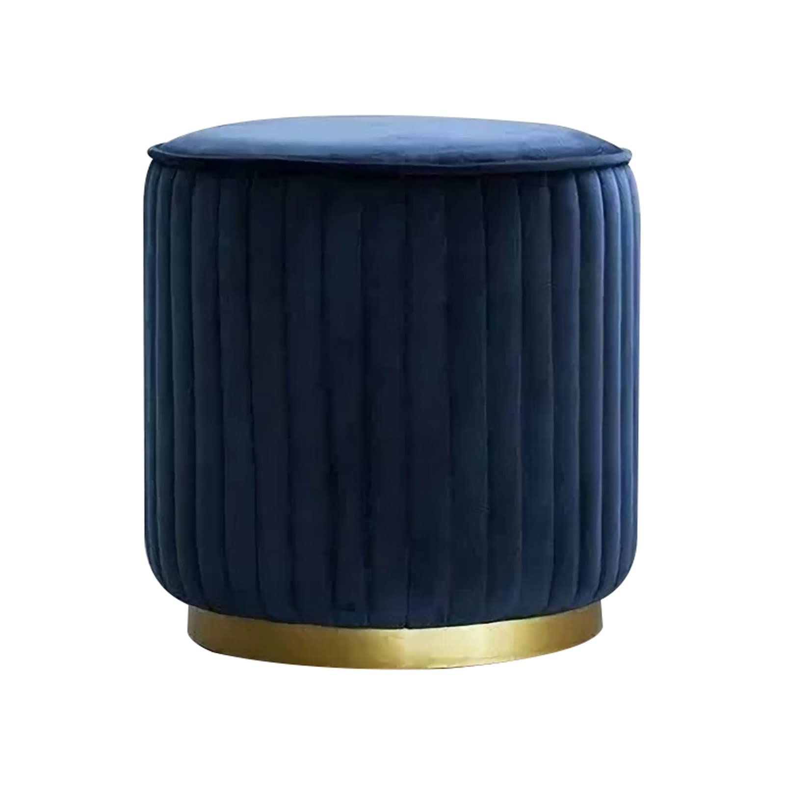 Tabouret de maquillage rembourré pouf assise velours pour coiffeuse