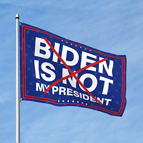 Drapeau de jardin cool Biden Is Not My President 152x244 cm pour chambre