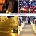 Autbye Flameless Candles Electric 2025 Rechargeable Edition, Extra Bright Ivory LED Pillars, Real Wax Dripless Flickering Smart Candles with 10-Key Remote Control (3 Pack)