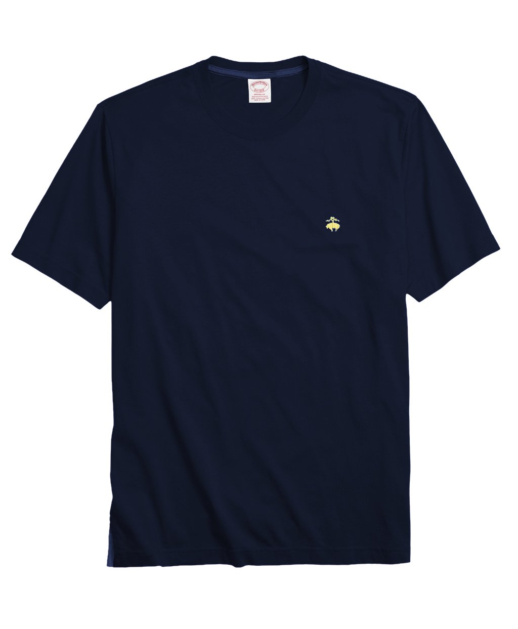 Brooks Brothers Men's Classic Fit 100% Cotton Crewneck Navy Blue (X-Large)