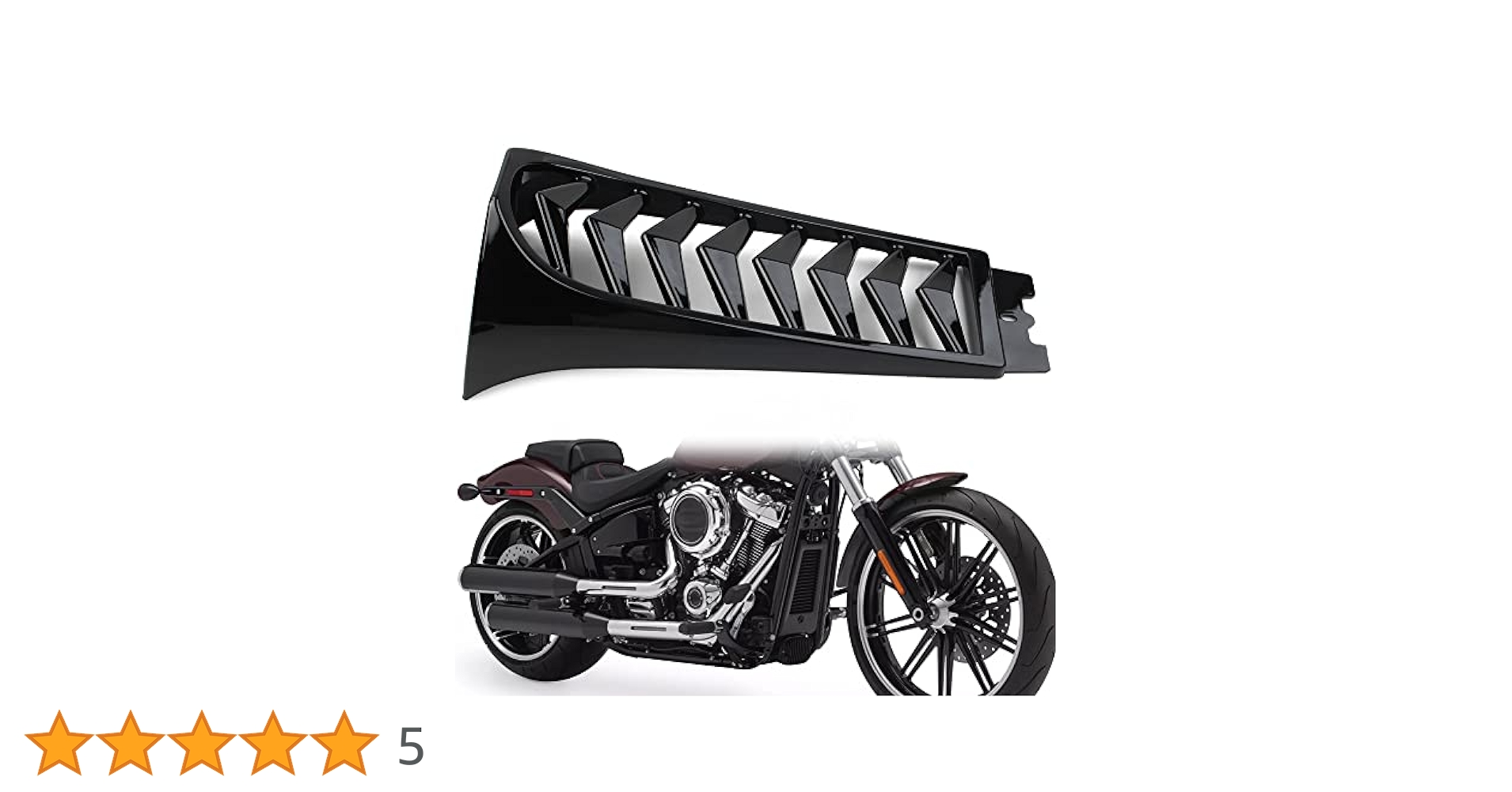 Amazon | ZUORUI ハーレー用 フロント チン スポイラー