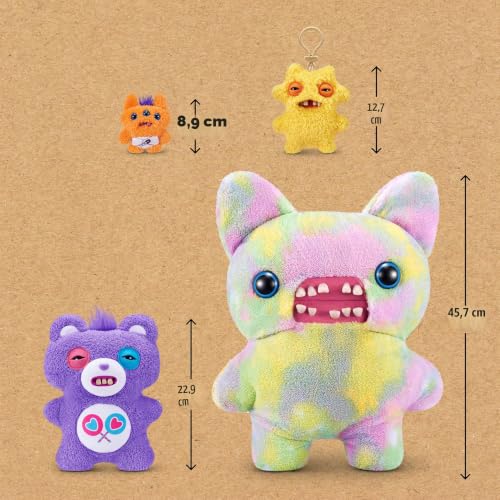 Fuggler Glücksbärchis 23 cm Plüschtier (Share Bear) von ZURU – Funny Ugly Monster Kuscheltier mit menschenähnlichen Zähnen… – Ansicht 7