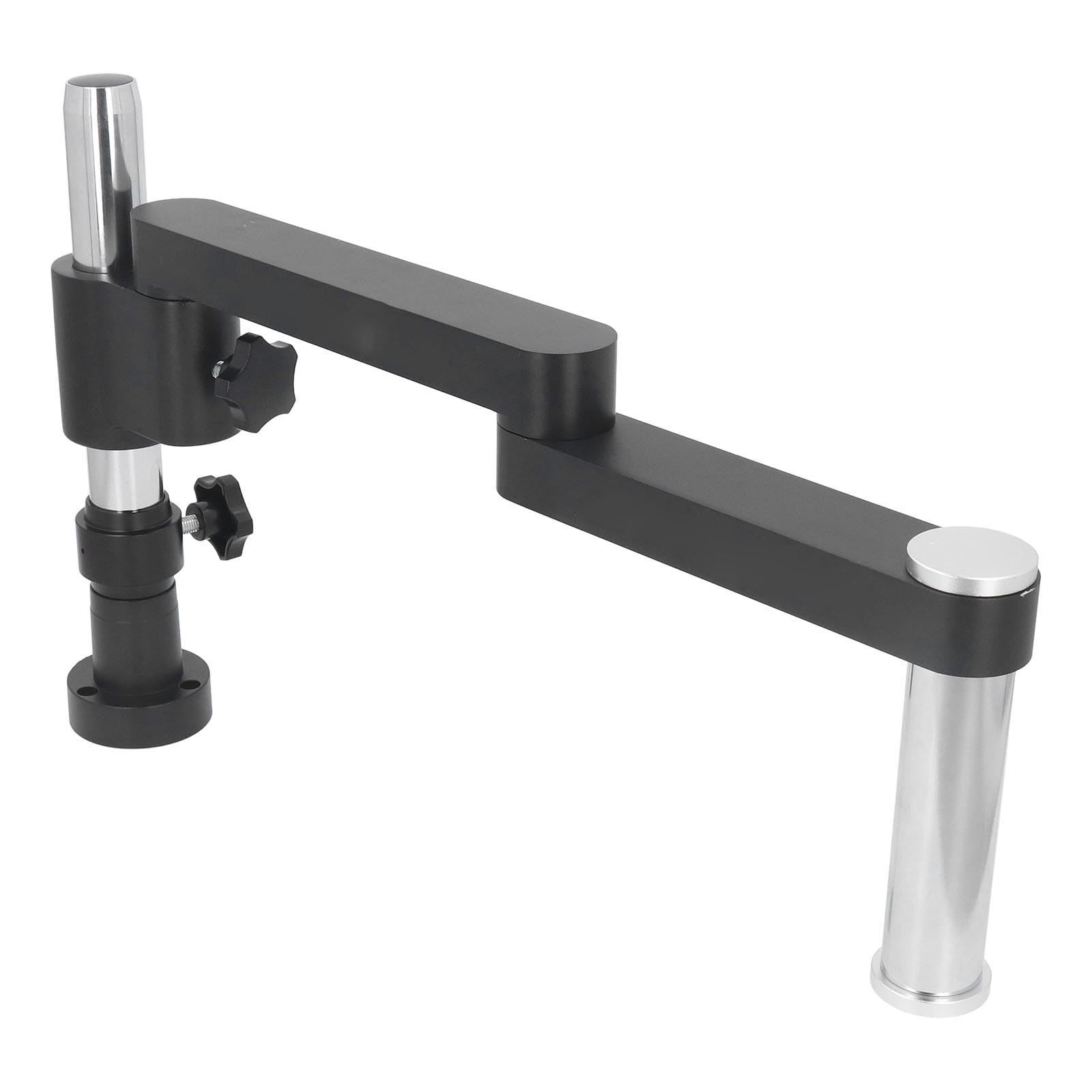 Haofy Supporto per Braccio Flessibile per Microscopio per Saldatura Supporto da Scrivania per Microfono per Carichi Pesanti per Microscopio Elettronico Monoculare Stereo