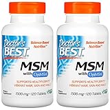 Doctors Best Best MSM - 120 ct (Pack of 2)