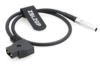 D-tap to 0B 2 Pin Male Power Cable for Teradek Bolt ARRI RED Paralinx Preston Transvideo SmallHD Straight 2 pin