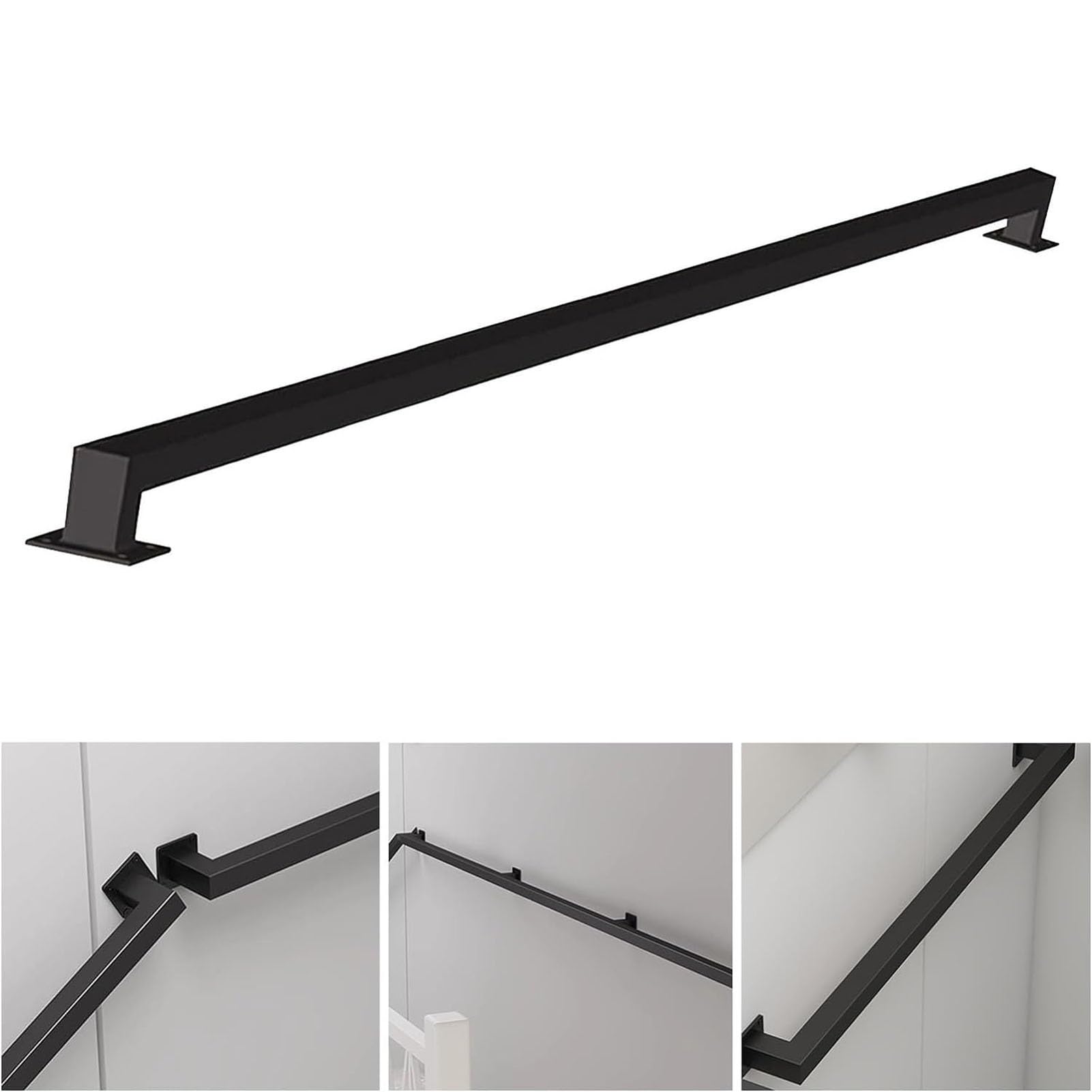 Main courante d'escalier moderne contre les risques de chute sur 540 cm