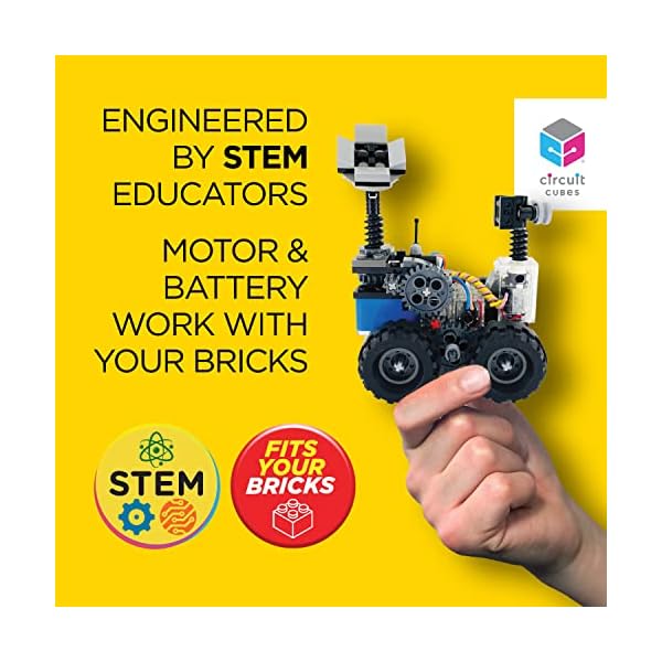 Circuit Cubes Space Rovers Kit – Remote Control Robotics Kit - STEM Learning Toy for Kids Age 8 and Up - Image 3