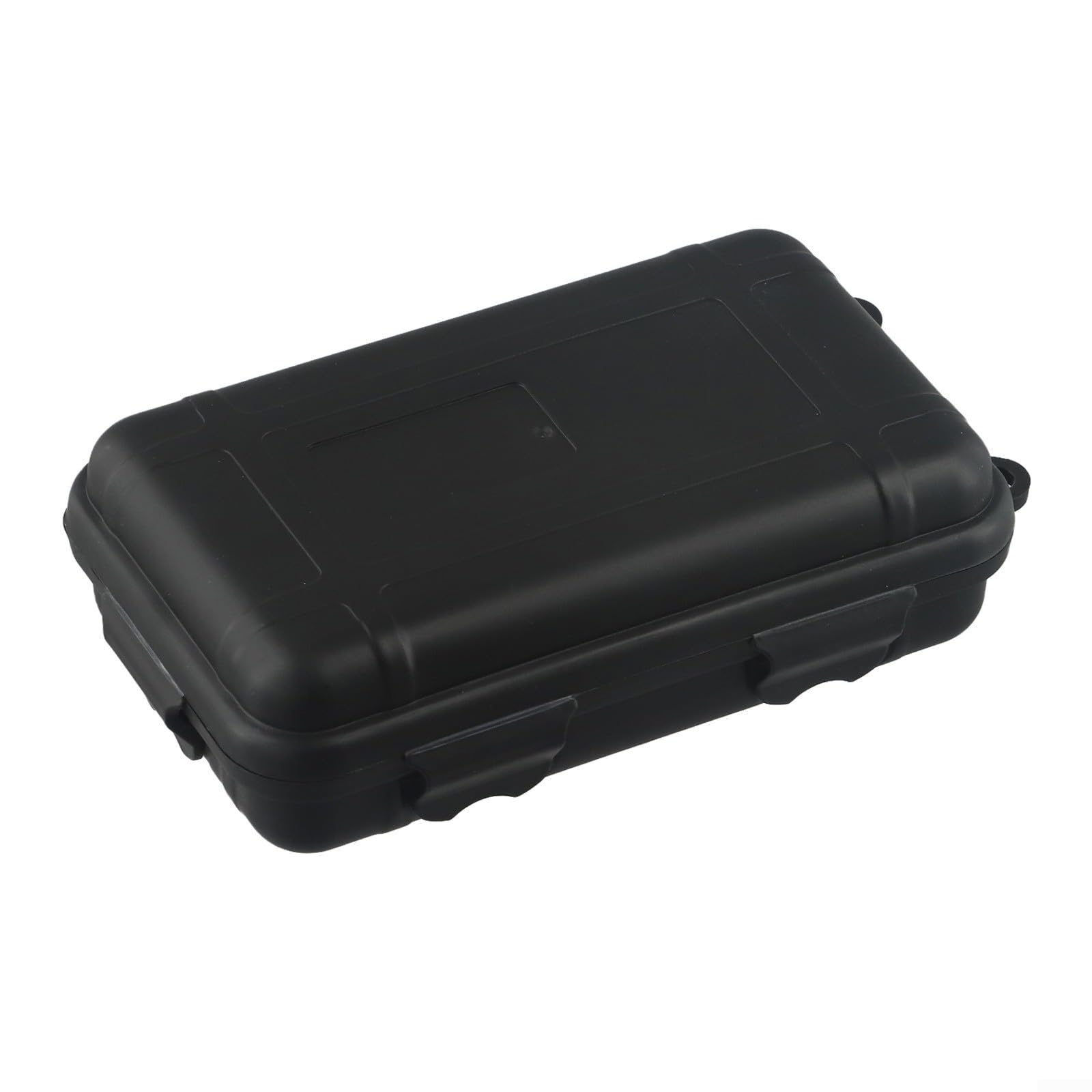 Caja de almacenamiento impermeable flotante contenedor de suministro, equipo de camping, almacenamiento para senderismo, pesca, barco, aventura, Negro (L)