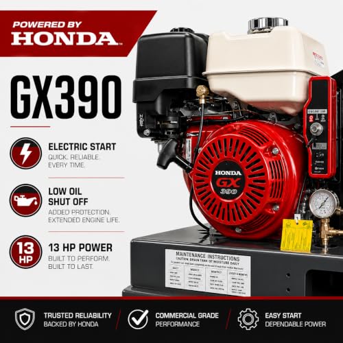 JCAIR Industries AH13030GT 30 Gallon Air Compressor