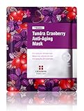 Leaders 7 Wonders, Tundra Cranberry Anti-Aging Mask, 1 Sheet, 1.01 fl oz (30 ml)