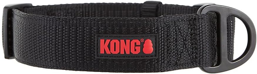 Max HD Ultra Durable Neoprene Padded Dog Collar (Large, Black)