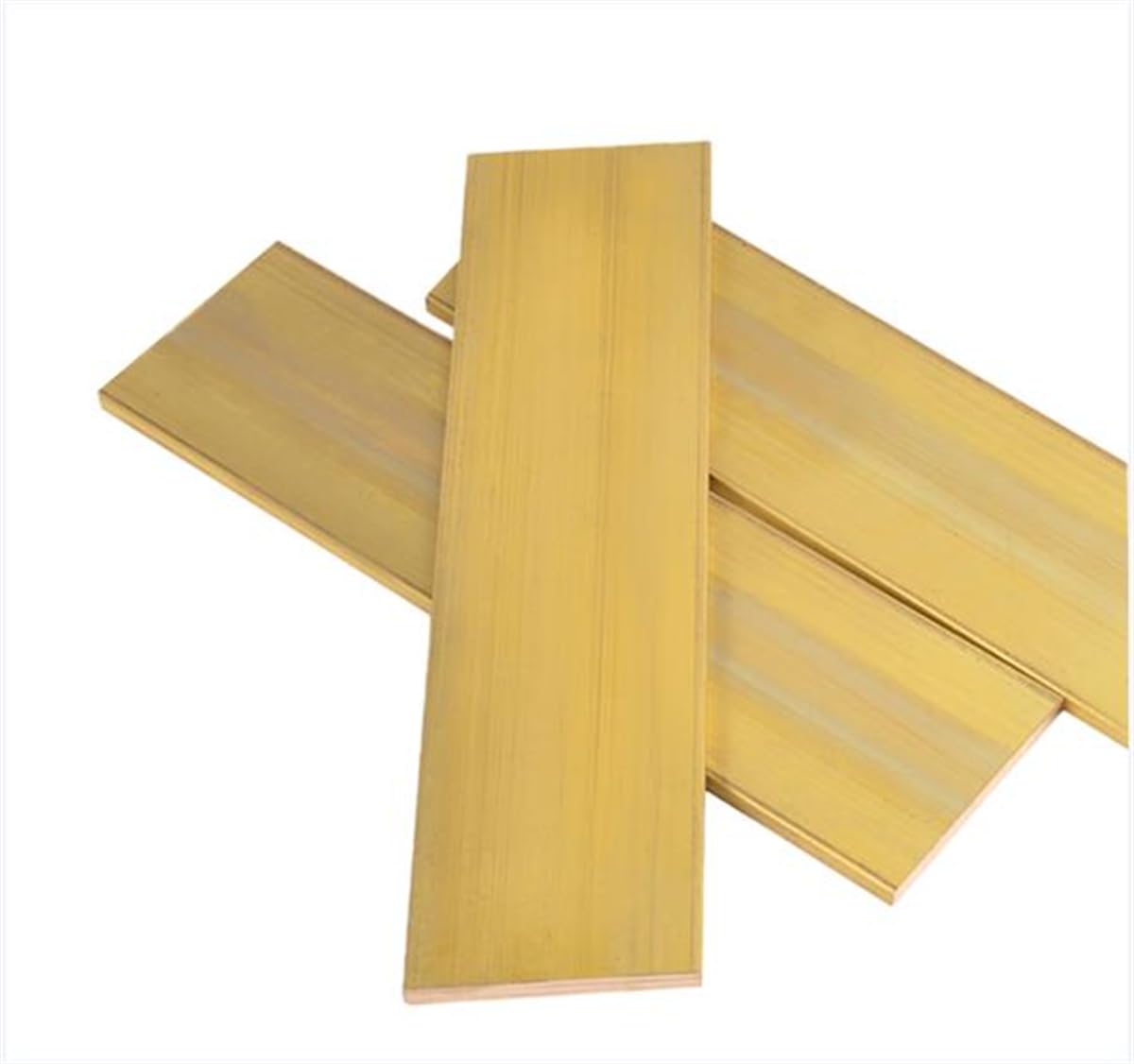 H59 Messing Flat Stange Metal Messelstangen Für Bastelhobby, Länge 500 Mm, Dicke 4 Mm Bis 8 Mm, Breite 4-20 Mm/6Mm*20Mm*500Mm