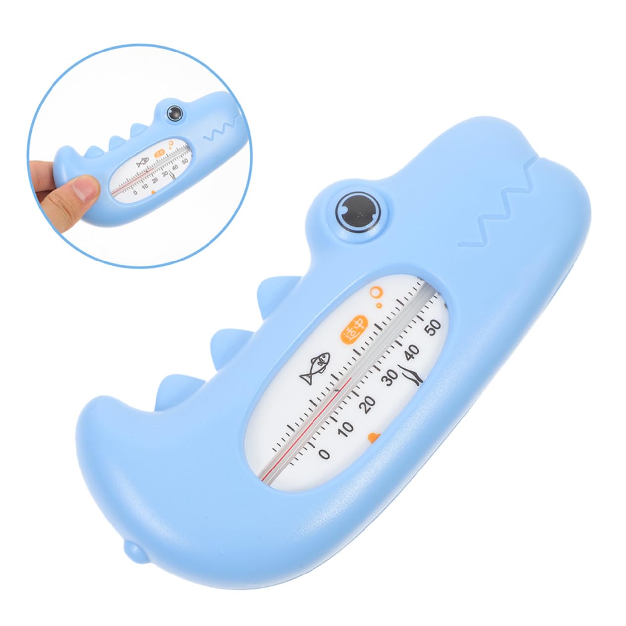 IMIKEYA 5 Ensembles Thermomètre À Eau Température Du Bain De Bébé Thermomètre De Température De Piscine De Piscine Pp Sky-blue 2 Pièces * 5