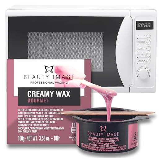 Depilación Suave y Cremosa con Cera Caliente Microondas - Ideal para Pieles Sensibles y Vello Corto