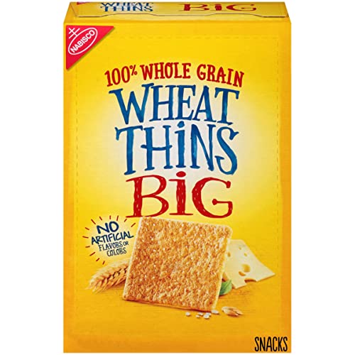 Wheat Thins Big Whole Grain Wheat Crackers, 8 Oz #TOP3