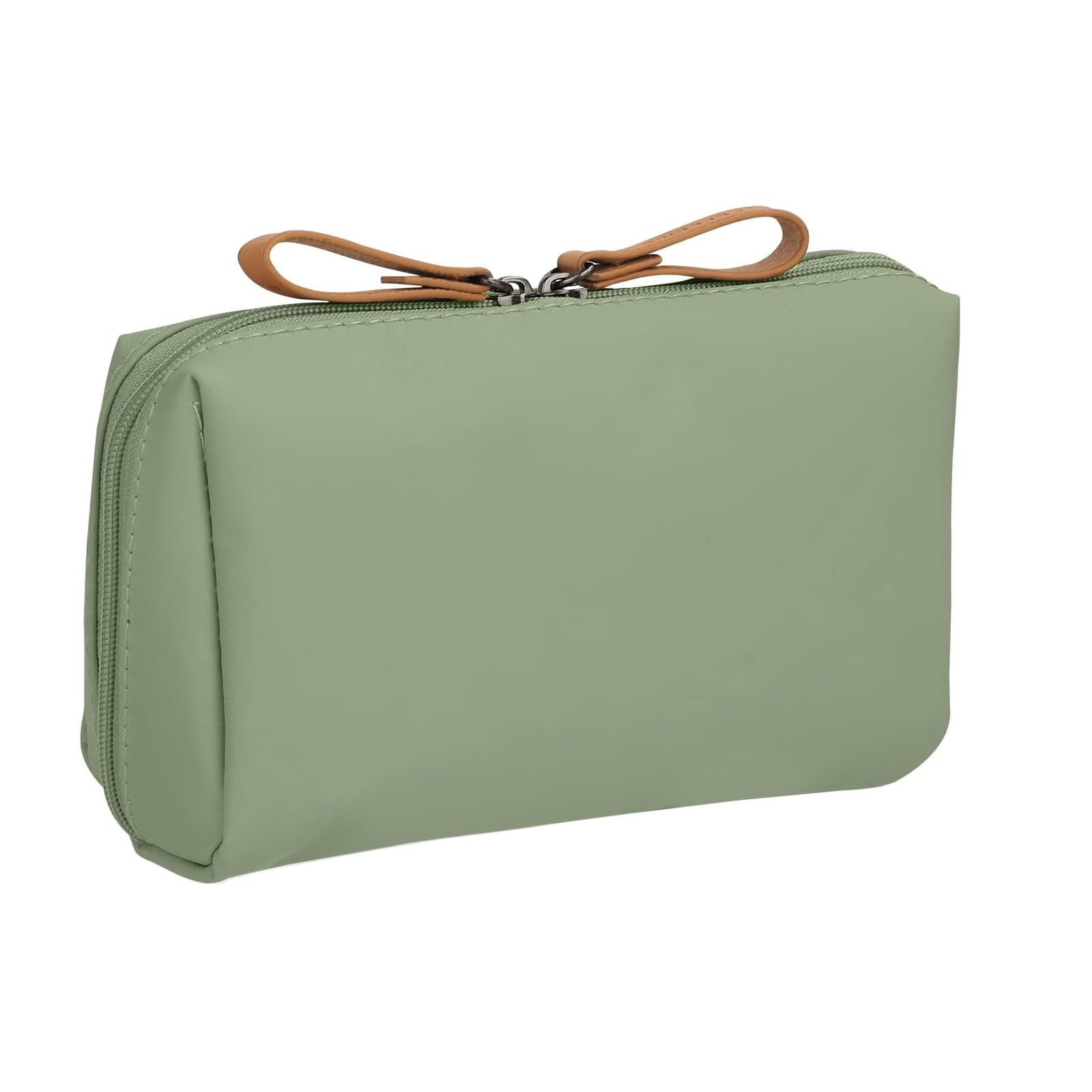 XoeLLe Bolsas de Maquillaje, Impermeable Neceser Viaje, Portátil Bolsa de Cosméticos Mujer, Organizador Bolsas de Maquillaje y Cosméticos de Viaje con Cremallera, Bolsos Cosméticos de Viaje(Verde)