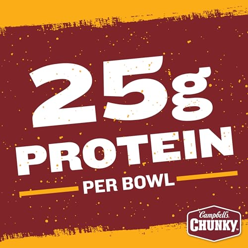 Image of Campbell's Chunky Hot and Spicy Chili With Beans, 15.25 oz Microwavable Bowl (Pack of 3)