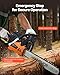 VEVOR 20inch 62CC Gas Powered Chainsaw, 3.8 HP 2 Stroke Engine Gas Power Chainsaws with Non-Slip Handle, Gas Chainsaws with Dual Fuel Tanks, For Wood Cutting, Tree Trimming, and Land Clearing