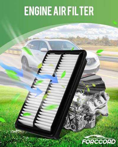 Image of 2-Pack Engine Air Filters for Kia Seltos 1.6L 2021-2026, Seltos 2.0L 21-26 | Replace#28113-Q5000, Engine Filter Replacement Car Accessories