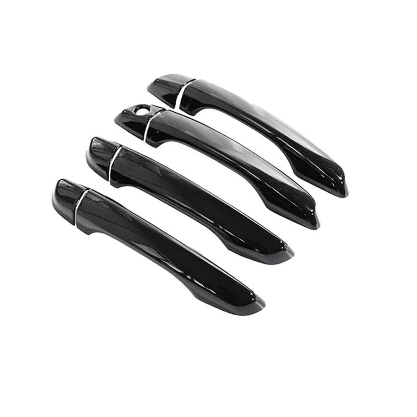 Piwine Type B Lhd For Opel For Mokka For Vauxhall For Mk2 2021 2022 2023 Chrome Car Door Handle Cover Trim Scratch Proof Set(Type B)