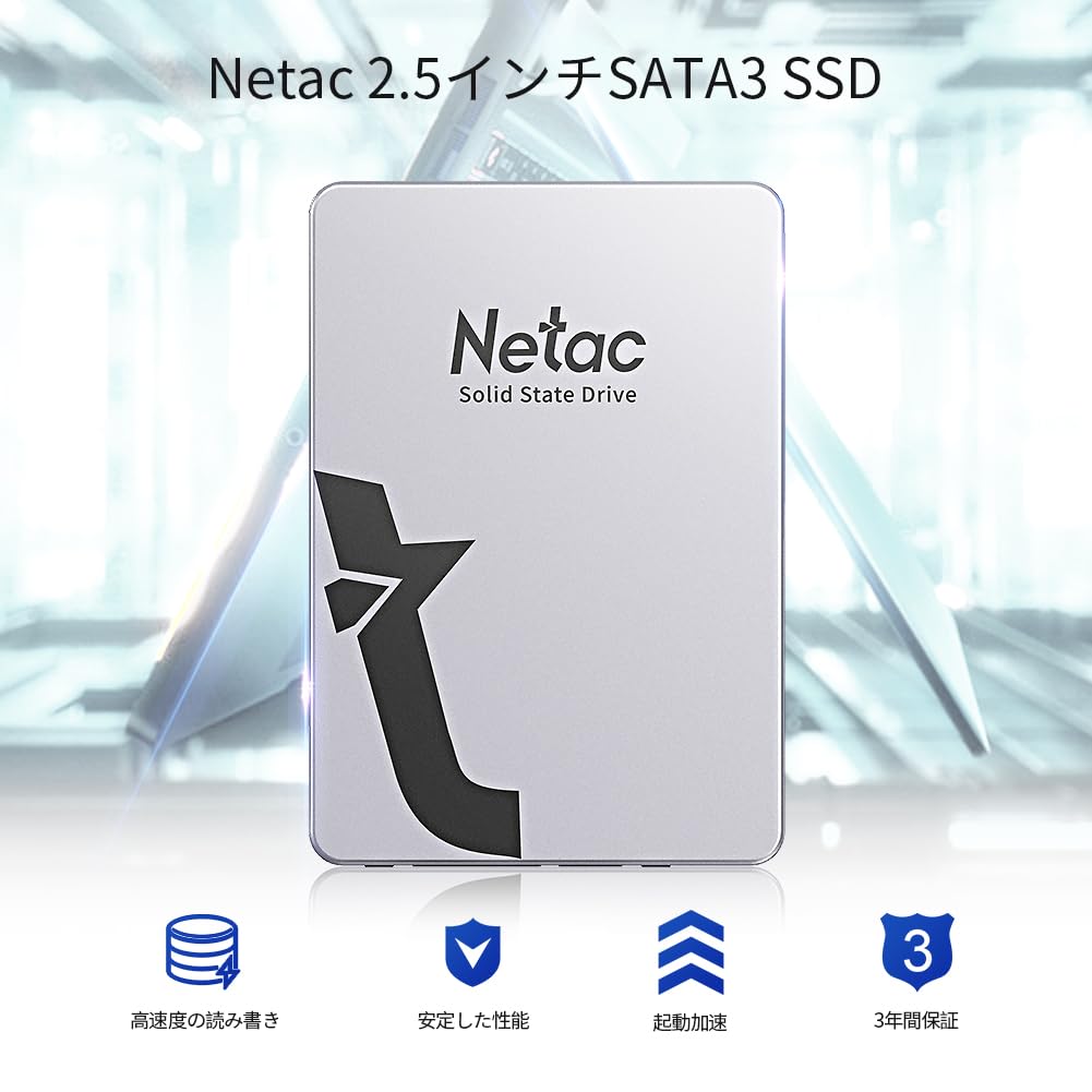 Amazon.co.jp: Netac SSD 2TB SATA III 6Gb/s Up to 560MB/s 3D TLC