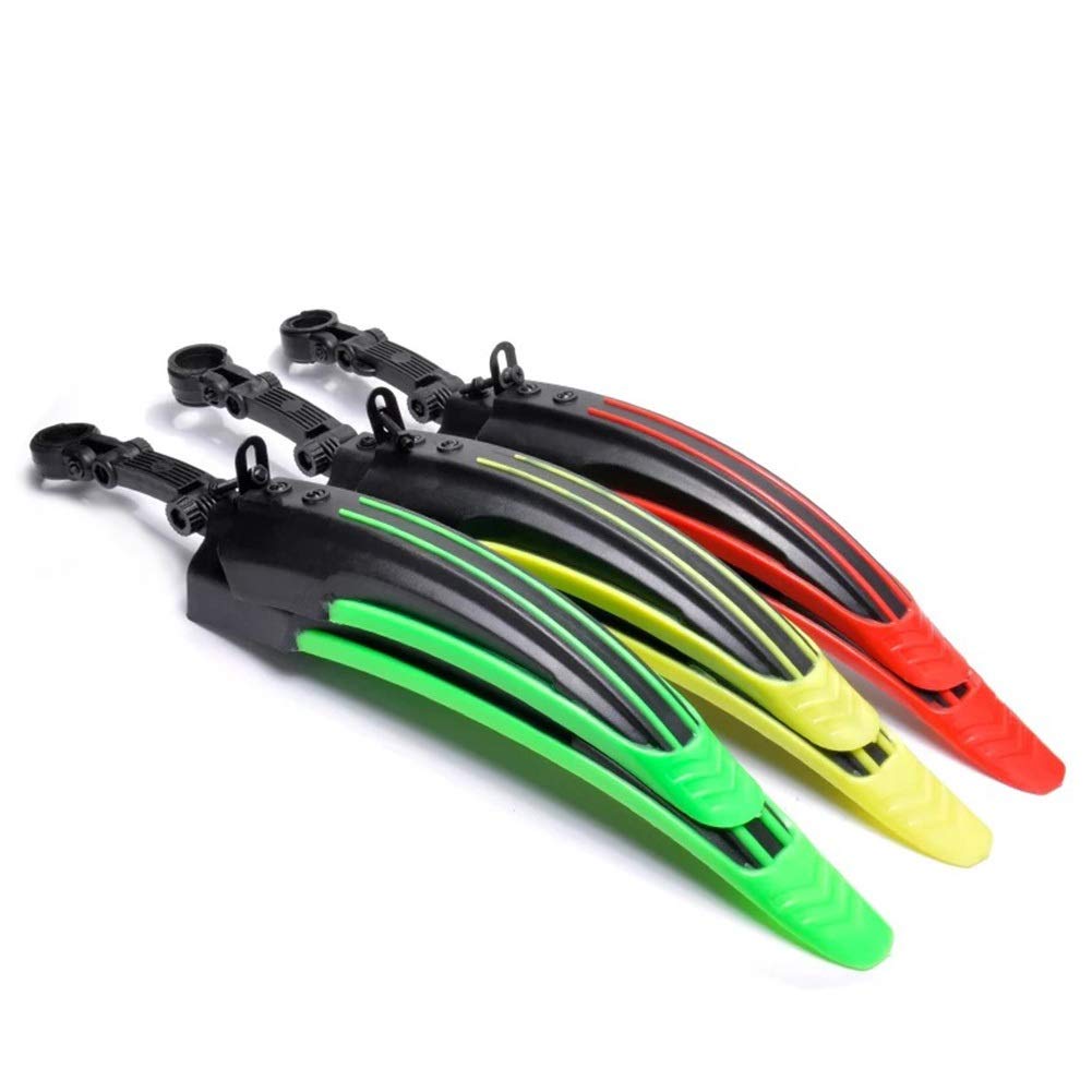 DYTWXG Fahrradschutzblech Fahrradschutzblech Mountainbike Kotflügel Set Schutzbleche Fahrradschutzblech Flügel für Fahrrad Vorder- und Hinterradschutzbleche (Color :Black Blue)