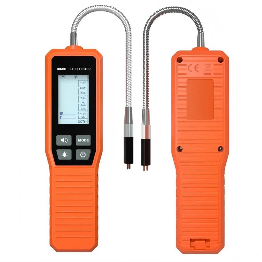 Digital Brake Fluid Tester Pen High Accuracy Moisture Content Diagnostic Detector for Vehicles