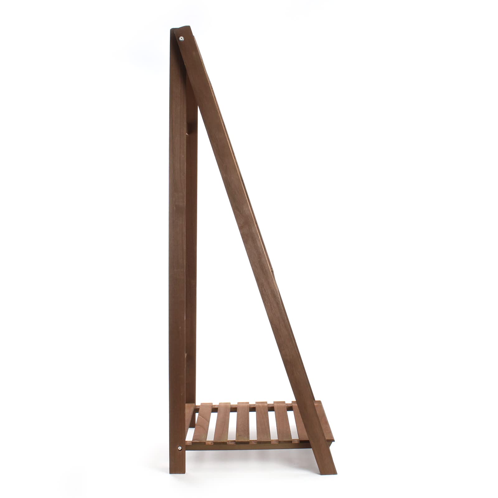 Lavagna a cavalletto per bar ristoranti negozi 42x112cm in legno con ripiano per fiori