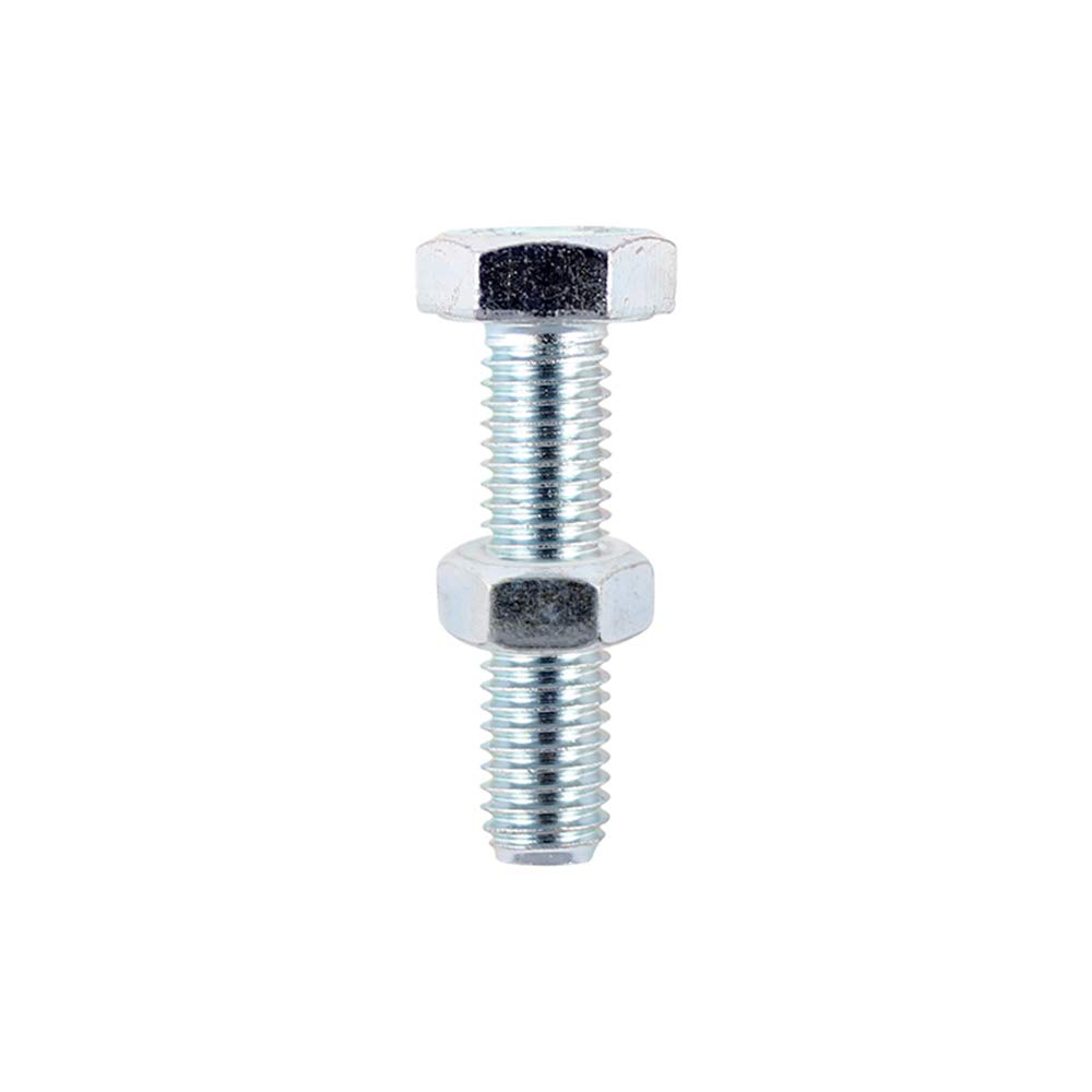 Charles Watson Pack Of 2 Timco M8 X 80Mm Bzp Hex Bolt & Nut