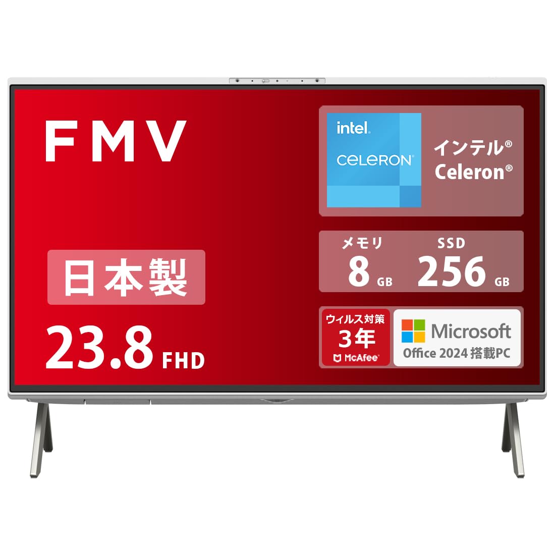 ジャンク品一体型パソコン 富士通 WF1/D1 Celeron メモリ4GB ジャンク品一体型パソコン 富士通 WF1/D1 Celeron メモリ4GB
