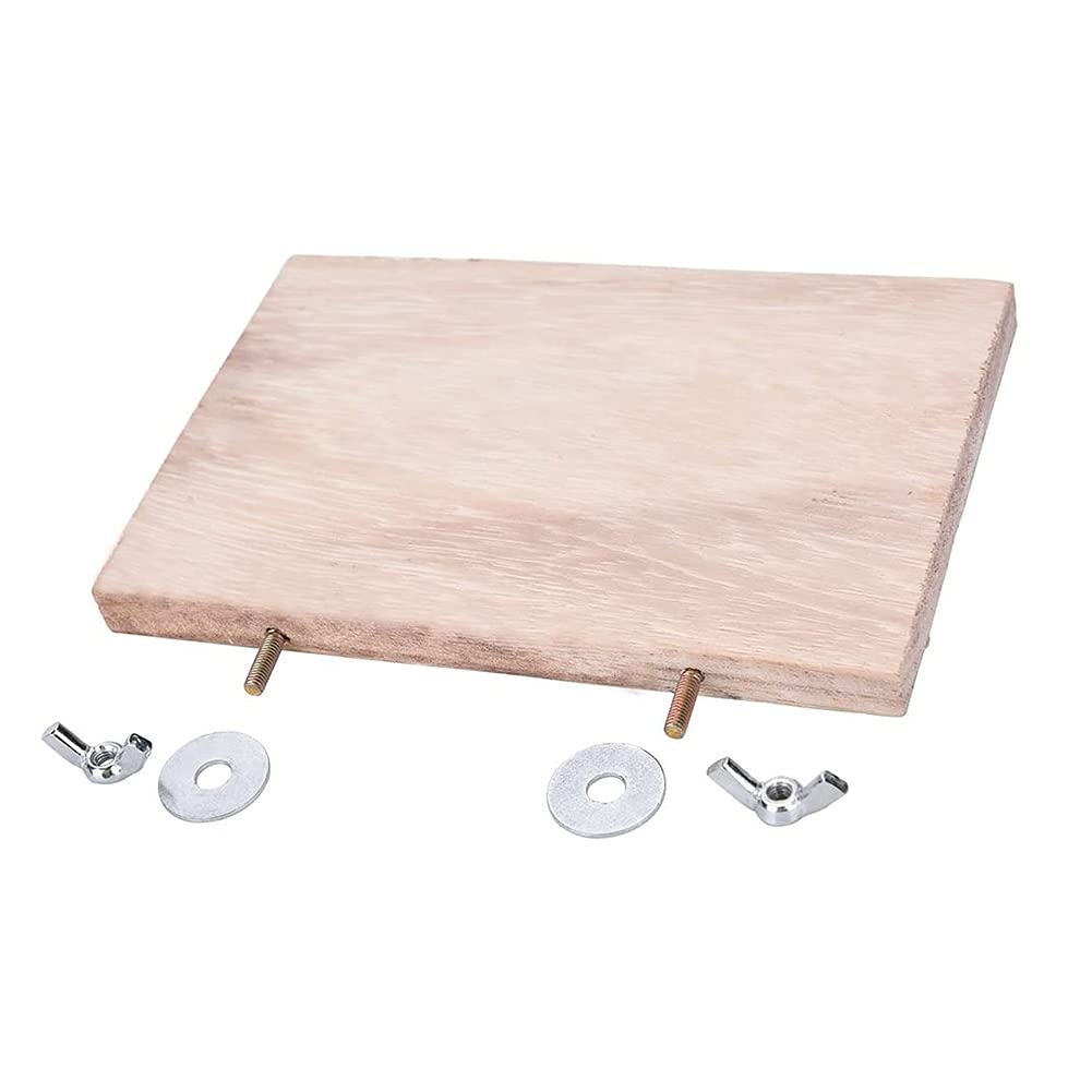 Juguete for hámster, Soporte de Madera for Mascotas, Plataforma for hámster, Juguetes for cobayas, Tabla for Saltar for jerbos, 4 Piezas, 5 x 4 cm,Juguetes para hámster(5x4cm)