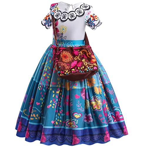 Snyemio Vestito Costume Mirabel Bambina Abito