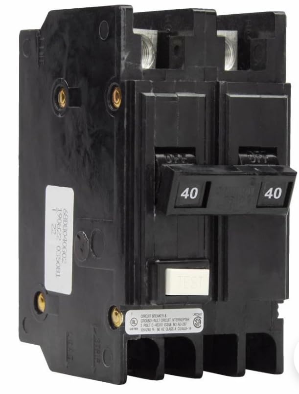 QCGFT2040 - Molded Case Circuit Breaker Feed-Thru - 40 Amp - 2 Pole - 240 Volt