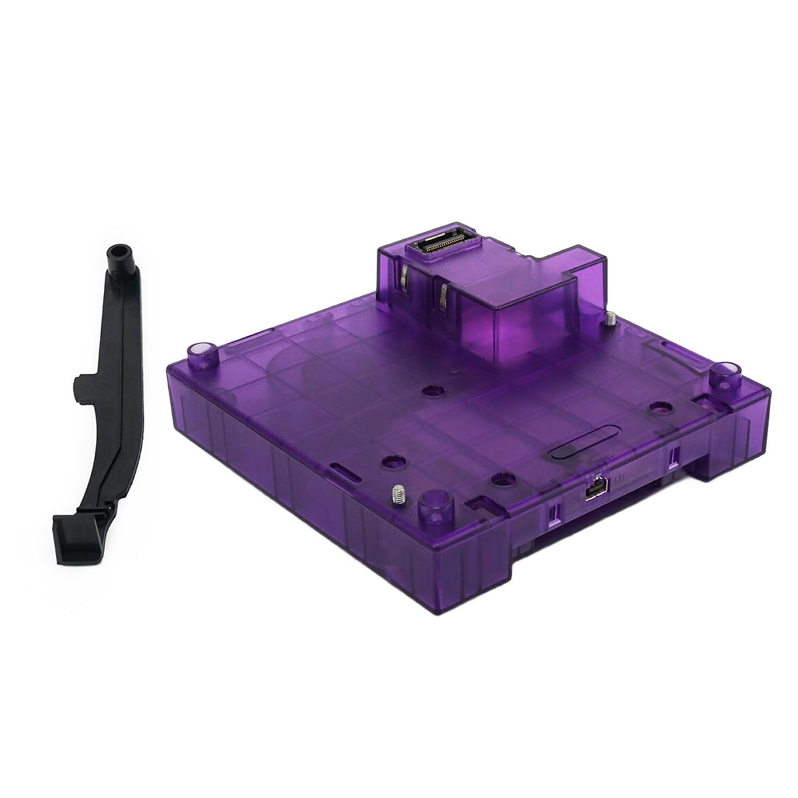 Custodia con base traslucida resistente ai graffi, custodia per videogiochi, accessorio di ricambio per videogiochi