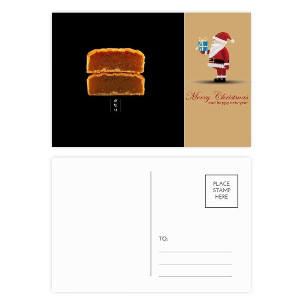 Cartes postales gâteau mi-automne lot de 20 design ananas lune - 4
