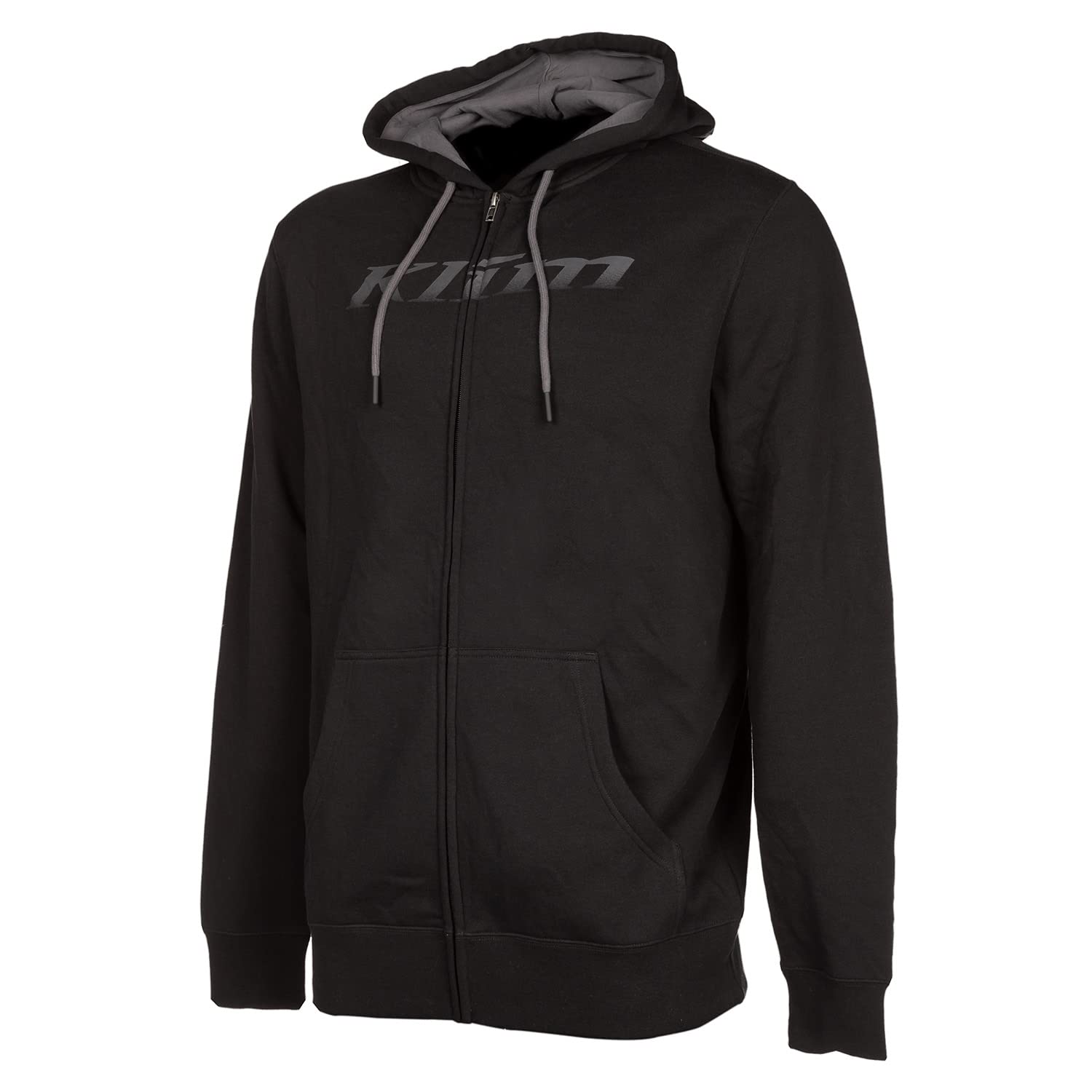 KLIM Men's Shadow Zip Up Hoodie - Size Extra Small - Black - Asphalt