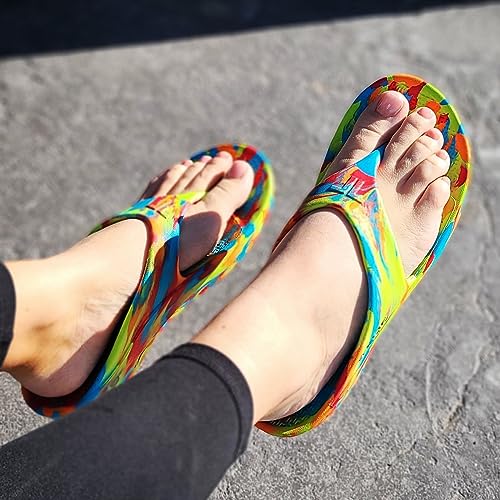 Image of Telic Unisex Adult Energy Flip Flop Arch Support Cushioned Sandals