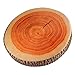plplaaobo Cojín Redondo Suave Oficina Felpa Lindo Tronco de Madera Cojín Círculo Asiento Cojín de Piso para Sofá Silla de Casa Asiento Nalgas Cojín de Tocón de Árbol