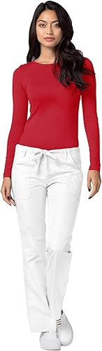 Miniatura 6 de Adar Underscrubs - Camiseta de manga larga para mujer, 2 unidades