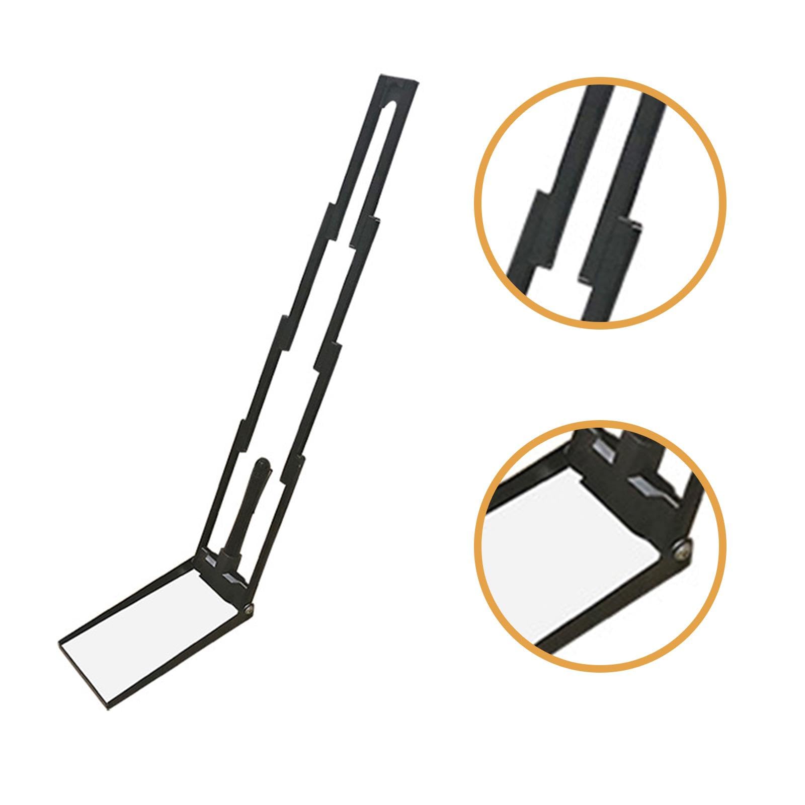 Espejo Retrovisor Plegable para Inspección de Bajos de Vehículos, Ideal para Camiones Profesionales.
